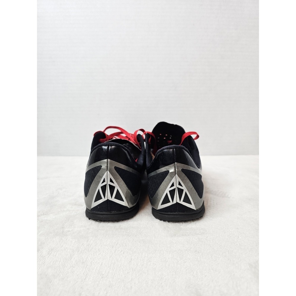 🖤Brooks PR Mens Track Spikes Running Race Shoes Black Red Low Size 10.5 - Picture 4 of 10